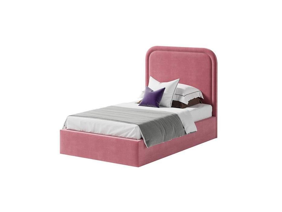 Artsit кровать односпальная с подъемным механизмом 90х200 (розовый) Лукас