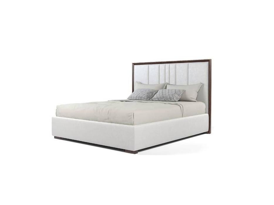 RFS кровать двуспальная 160х200 (мореный дуб, ткань) Тоскана