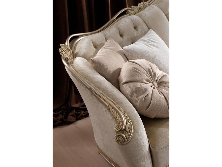 Goldconfort мягкая мебель в интерьере  (серебро, ткань) Rose