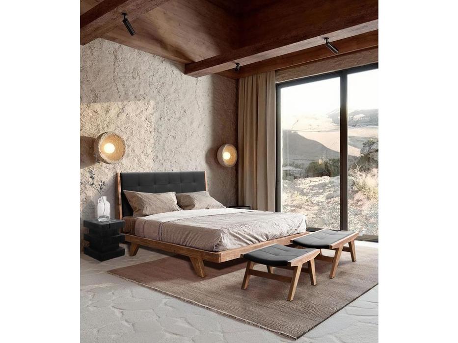 CUF Limited кровать двуспальная 180х200 (дуб) Wooden Vintage Loft