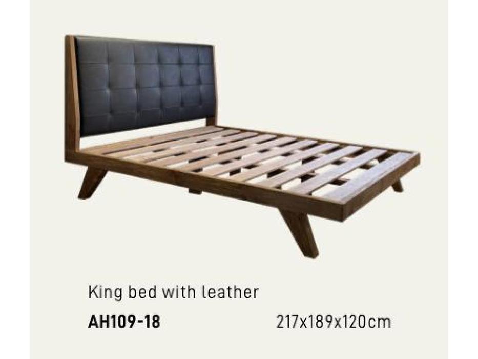 CUF Limited кровать двуспальная 180х200 (дуб) Wooden Vintage Loft
