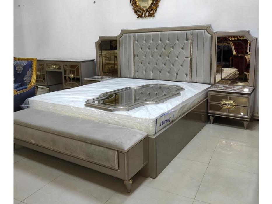 FurnitureCo кровать двуспальная 180х200 Гвинет