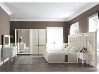 FurnitureCo кровать двуспальная 180х200 (белый) Ангел
