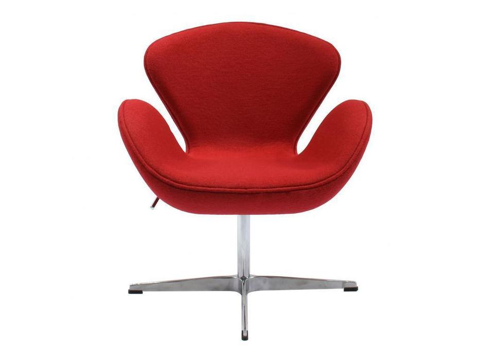 Bradexhome кресло  (красный) Swan Chair