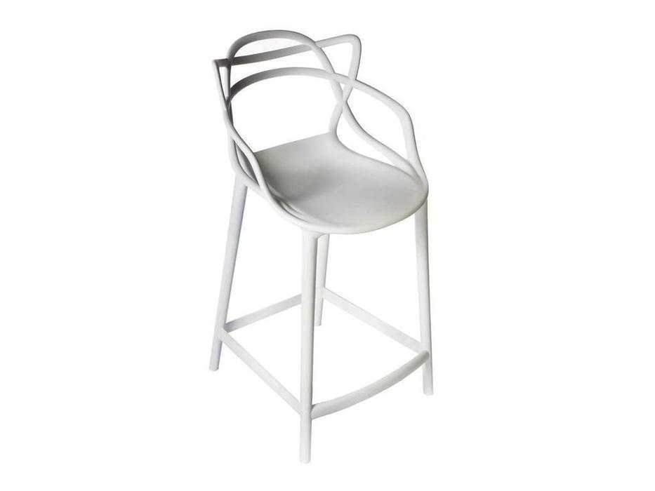Bradex стул полубарный  (серый) стул полубарный