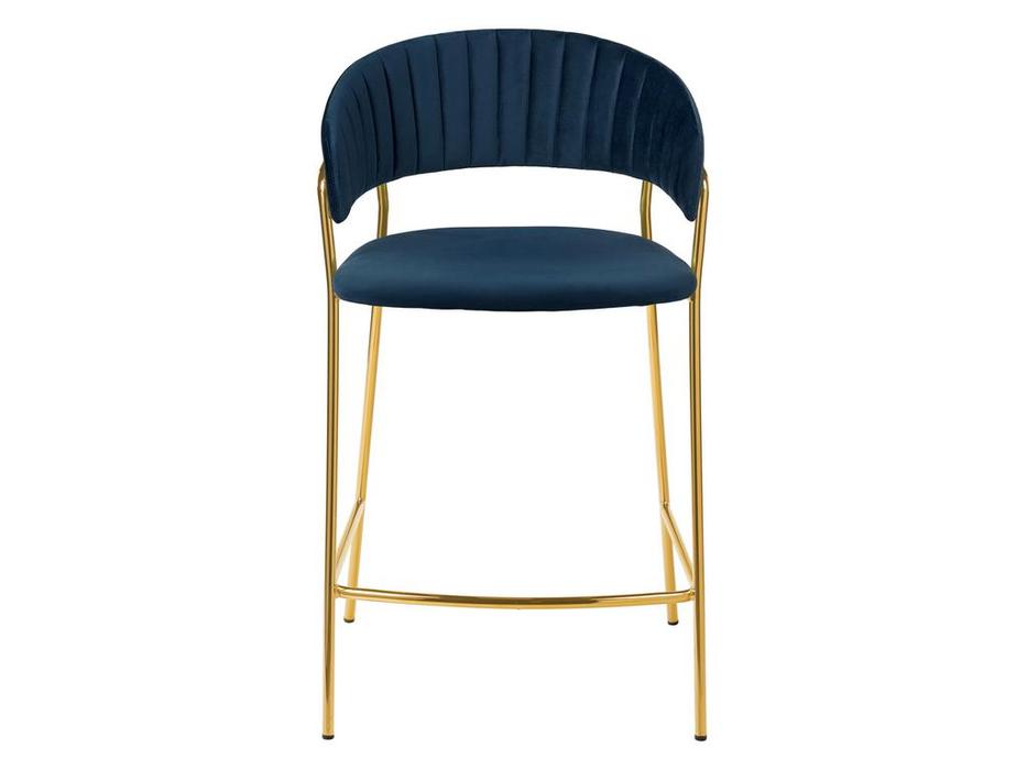 Bradex стул полубарный  (синий) Turin