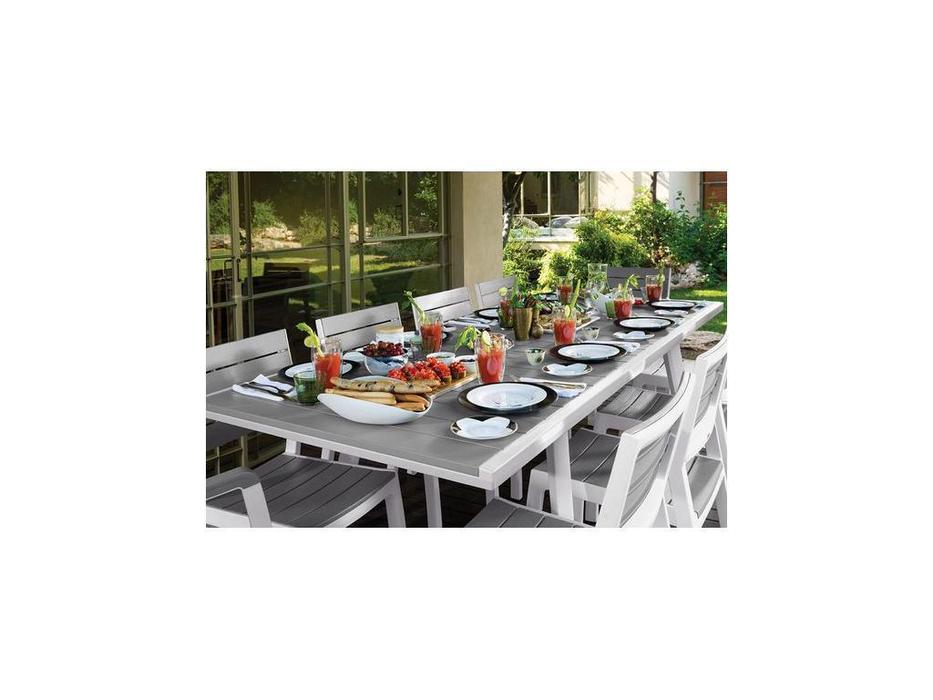 Keter стол садовый раскладной (серый) Harmony Extendable