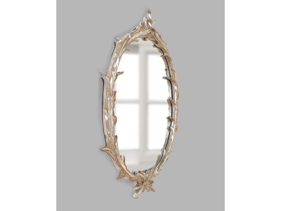 Hermitage зеркало навесное  (серебро) Буа