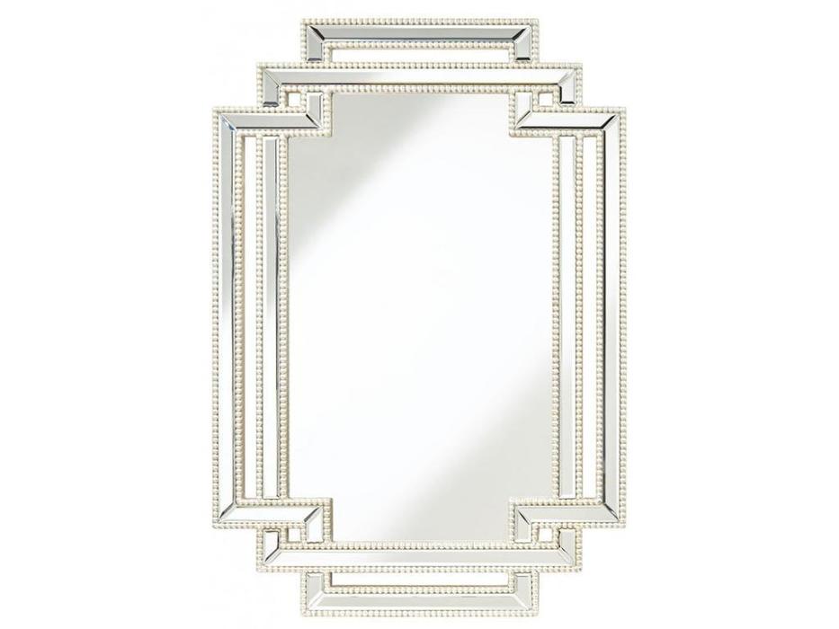 Hermitage зеркало навесное в раме (серебро) Лация