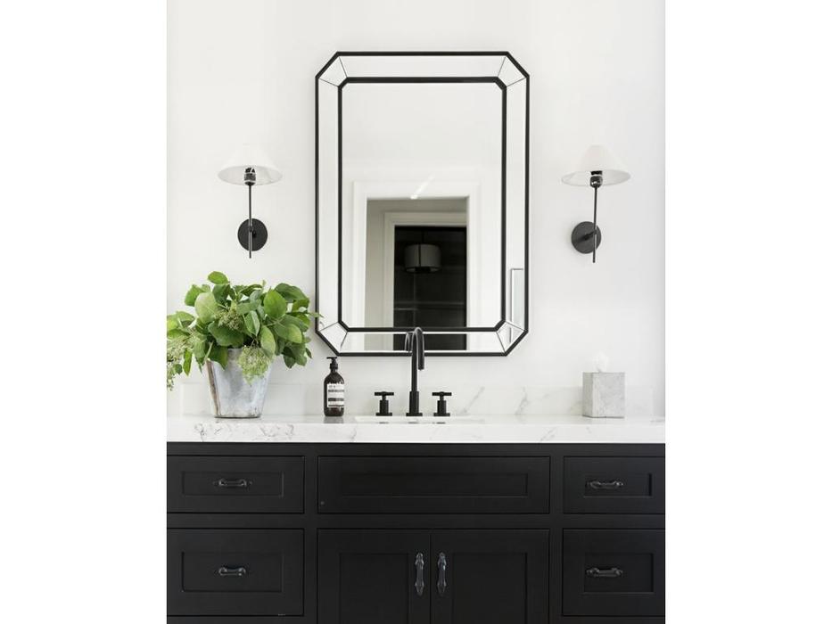 Hermitage зеркало настенное  (черный) Леннокс