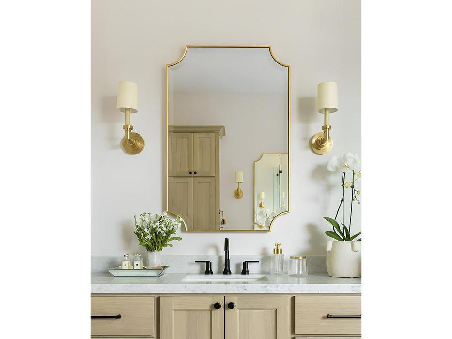 Hermitage зеркало настенное  (золото) Аверон