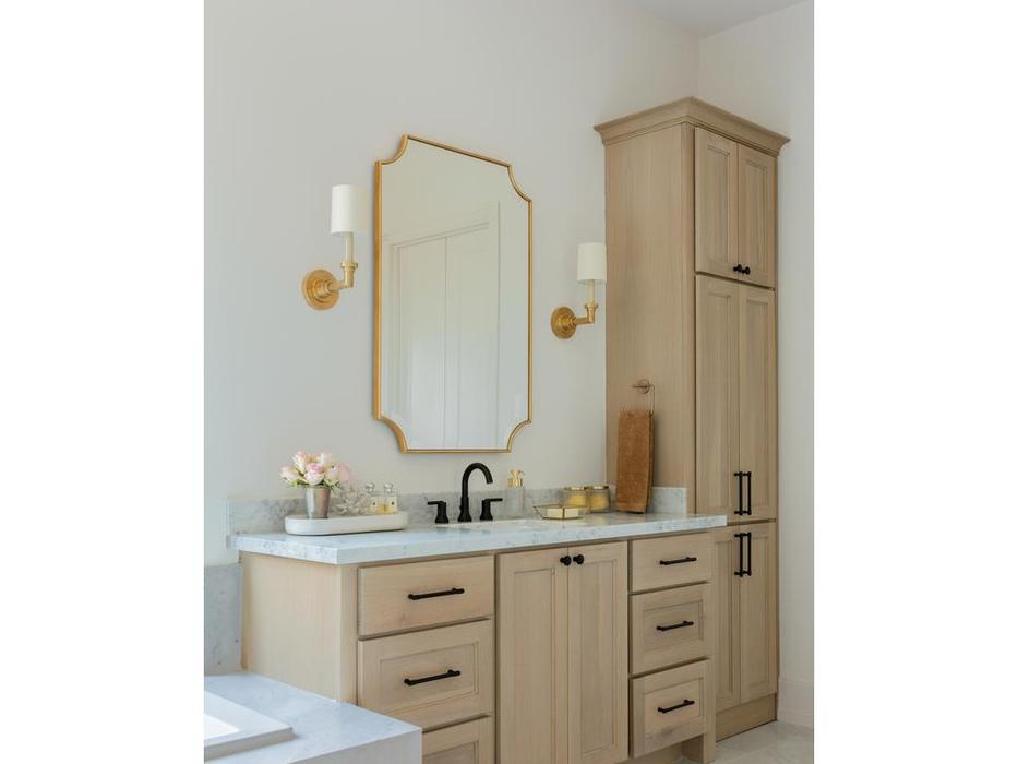 Hermitage зеркало настенное  (золото) Аверон