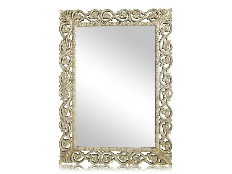 Hermitage зеркало настенное  (слоновая кость) Бергамо