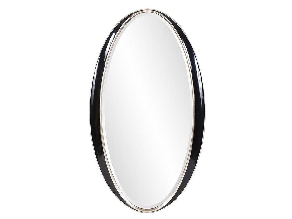 Hermitage зеркало навесное в раме (черный) Дита