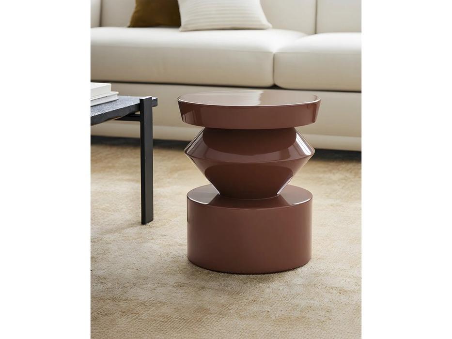 Hermitage стол кофейный  (коричневый) Сигет