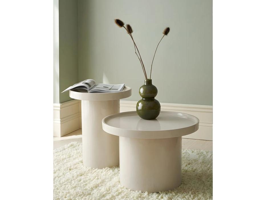 Hermitage столик приставной  (белый) Чирелла