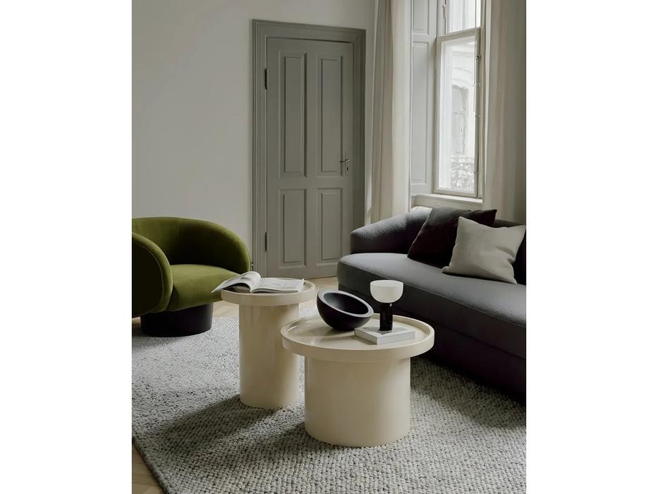 Hermitage столик приставной  (белый) Чирелла