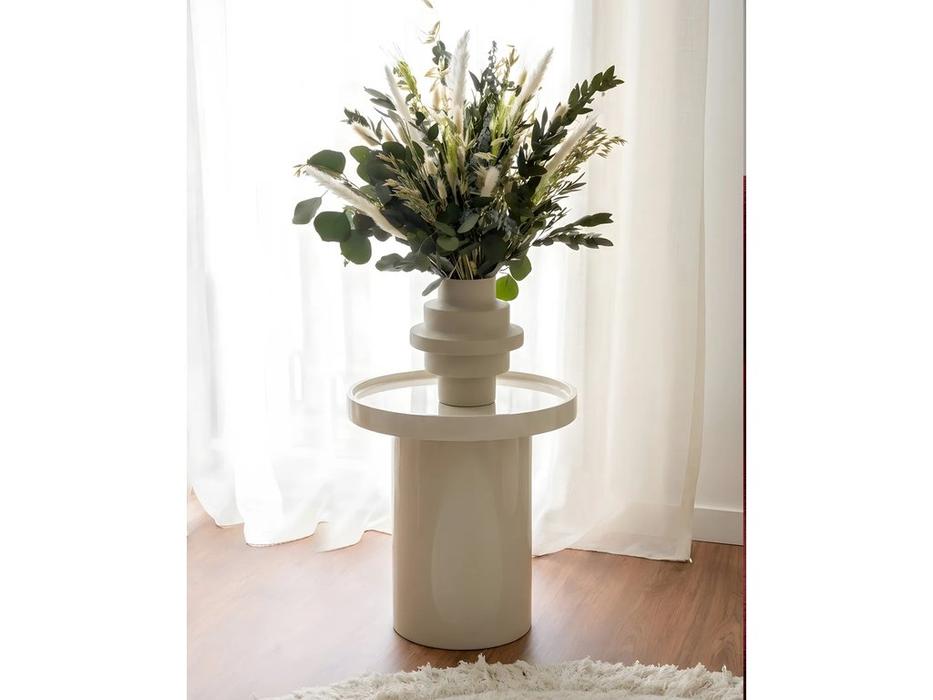 Hermitage столик приставной  (белый) Чирелла