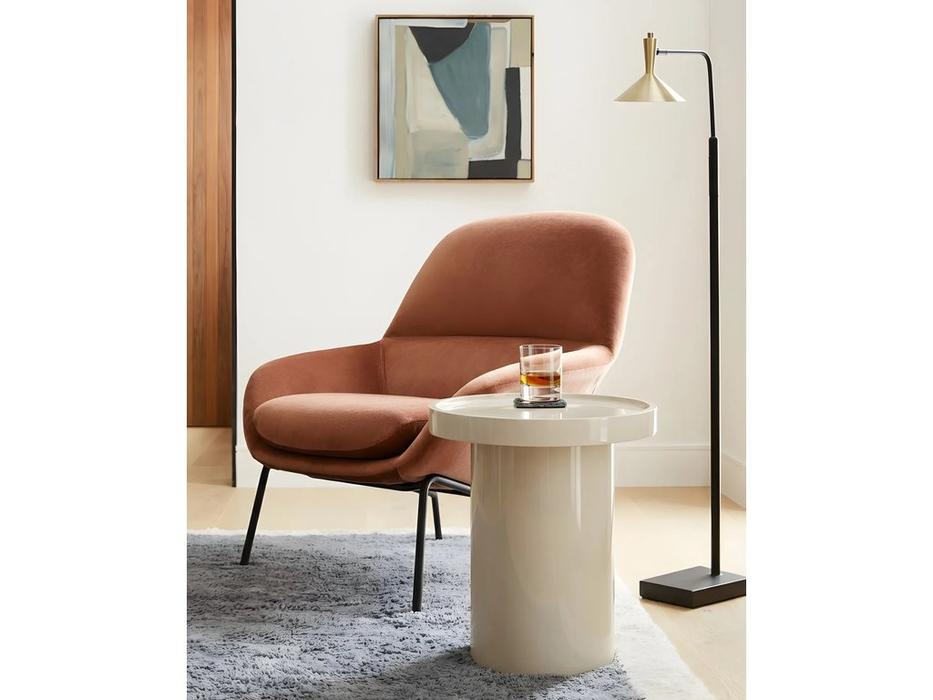 Hermitage столик приставной  (белый) Чирелла