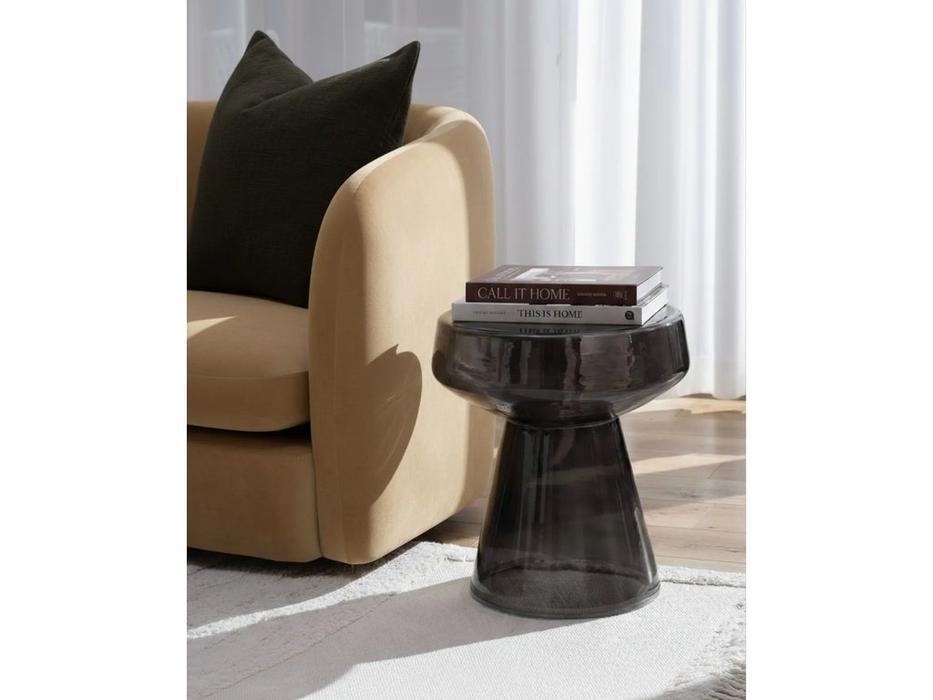 Hermitage столик приставной  (серый) Флумс