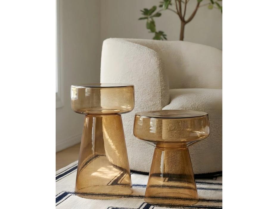 Hermitage столик приставной  (оранжевый) Флумс