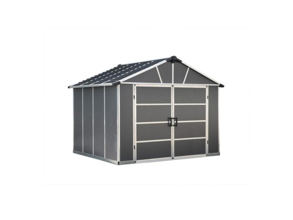 Palram сарай хозяйственный хозяйственный Garage Shed 11х9 (серый) Canopia Yukon