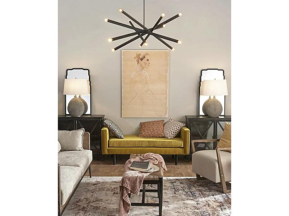 Hermitage люстра подвесная  (черный) Пэрис