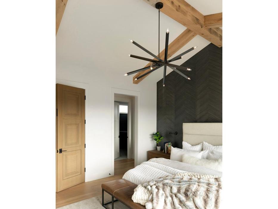 Hermitage люстра подвесная  (черный) Пэрис