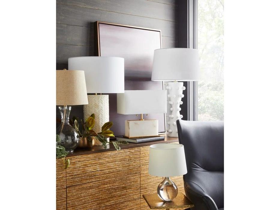 Hermitage лампа настольная  (белый, серебро) Милуоки