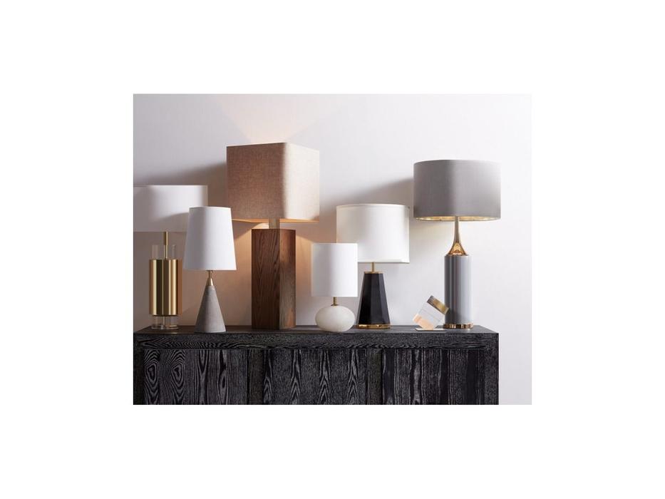 Hermitage лампа настольная  (белый, серый) Бушвик