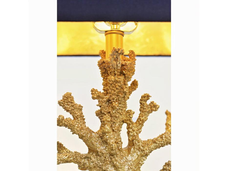 Hermitage лампа настольная  (черный, золото) Гудзон