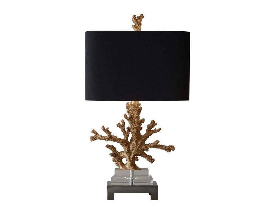 Hermitage лампа настольная  (черный, золото) Гудзон