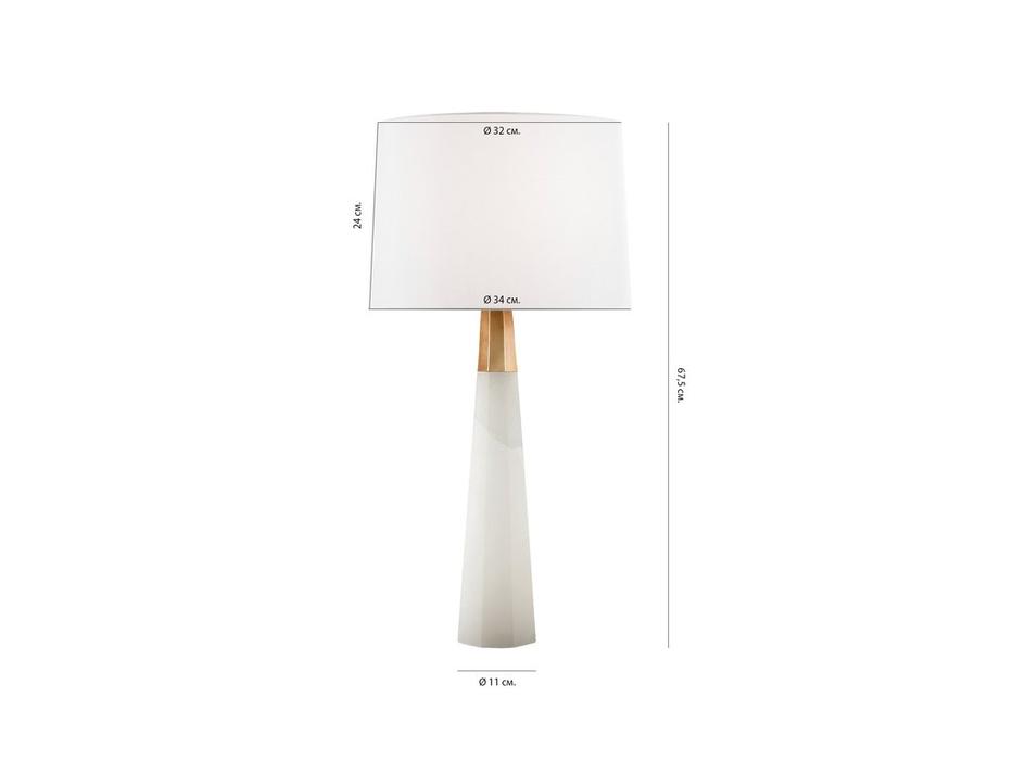 Hermitage лампа настольная  (белый) Лотта