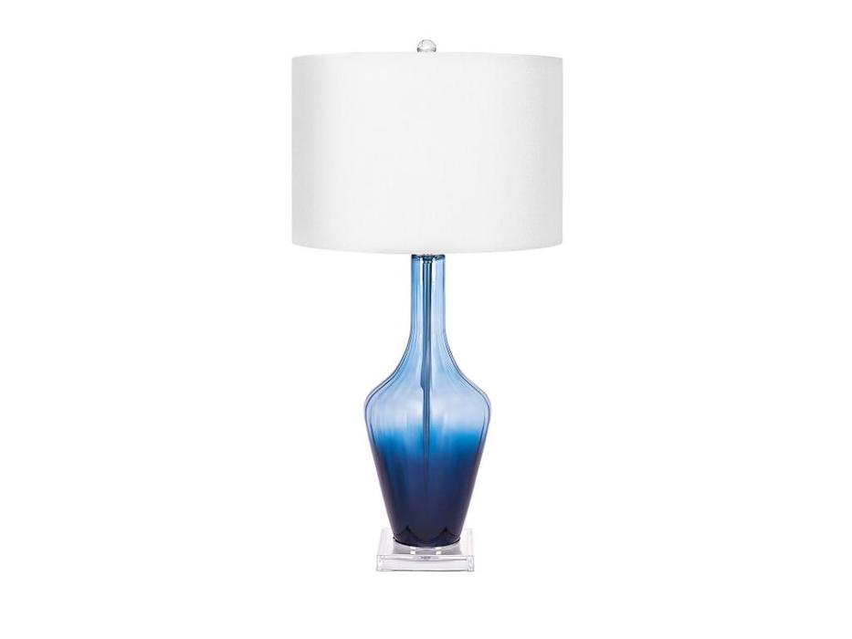 Hermitage лампа настольная  (синий, белый) Одри