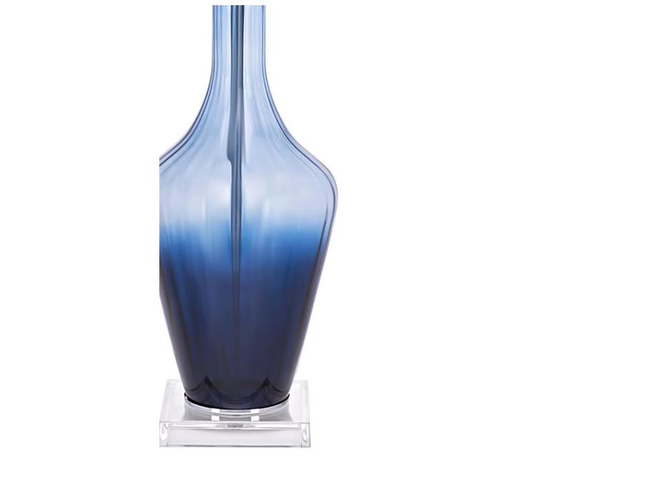 Hermitage лампа настольная  (синий, белый) Одри