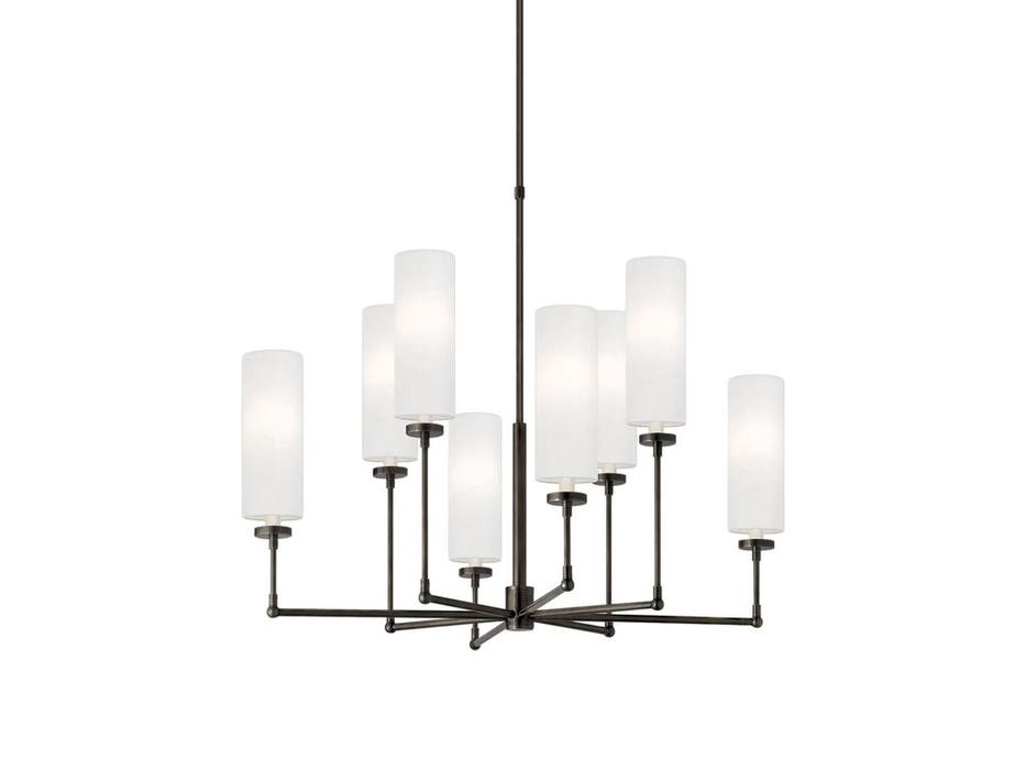 Hermitage люстра подвесная  (белый, черный) Новара