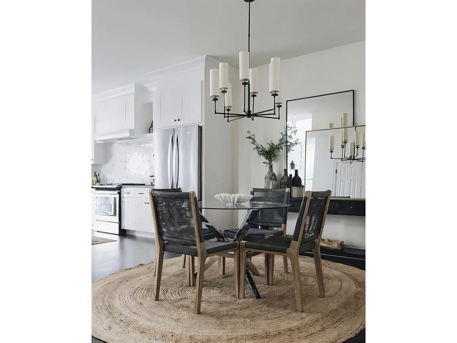 Hermitage люстра подвесная  (белый, черный) Новара