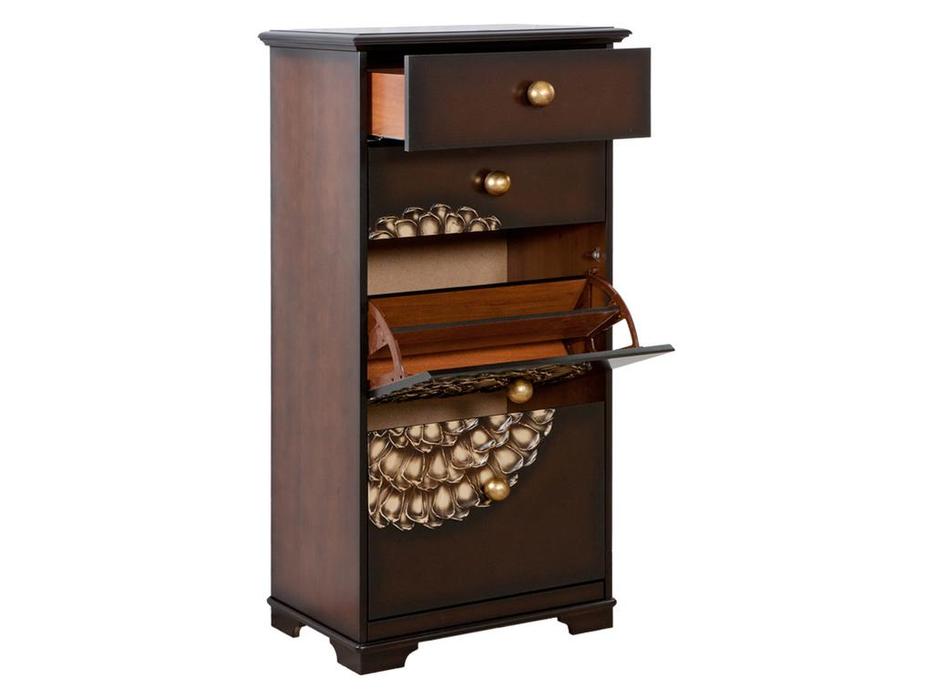 Bogacho тумба для обуви Heri 4 (каштан) Heri