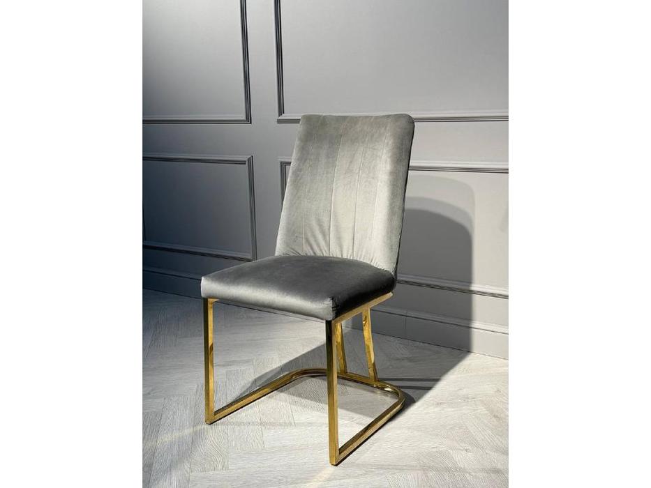 Linhai Lanzhu стул  (серый) Пресли