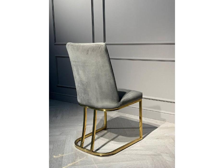 Linhai Lanzhu стул  (серый) Пресли