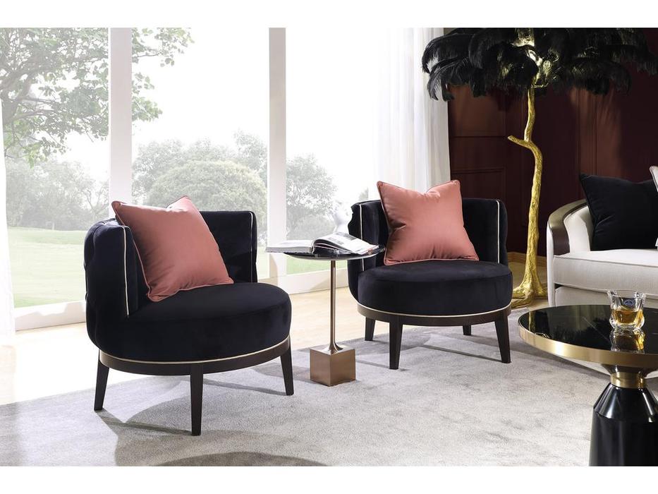 Linhai Lanzhu кресло  (синий) Кинг