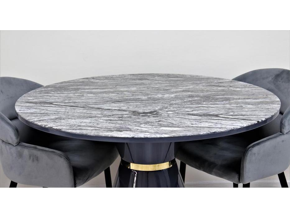 Linhai Lanzhu стол обеденный обеденный (серый мрамор) Орион