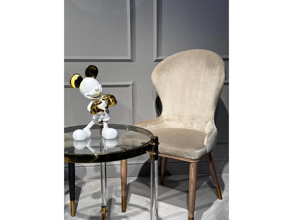 Linhai Lanzhu стул  (бежевый, золото) Констанция