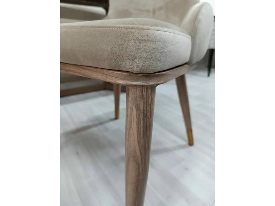 Linhai Lanzhu стул  (бежевый, золото) Констанция