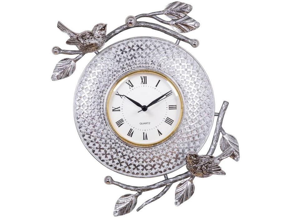 Bogacho часы настенные  (серебро) Терра Мэй