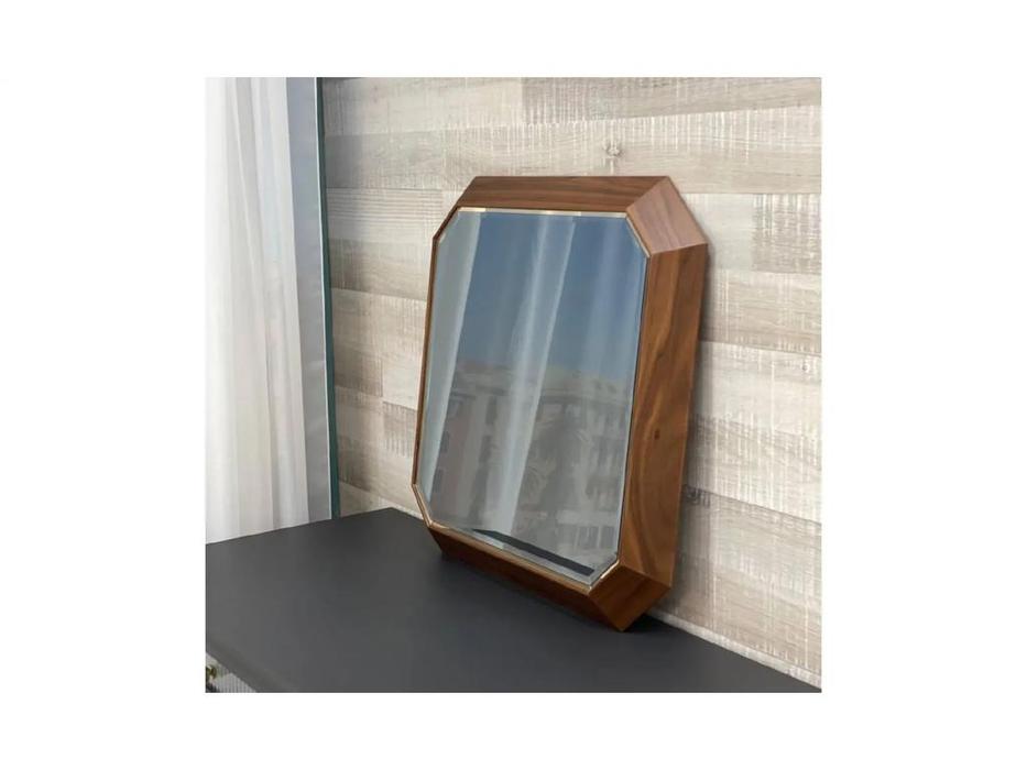 Dogtas зеркало настенное среднее (темный орех) Logan