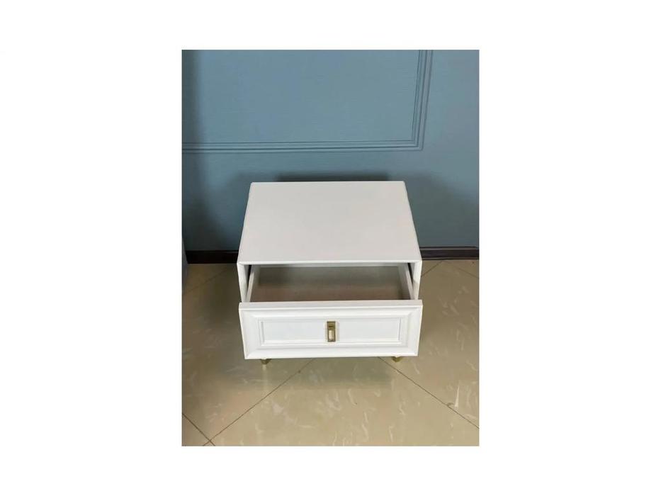 Dogtas тумба прикроватная с ящиком (белая) Lorenta