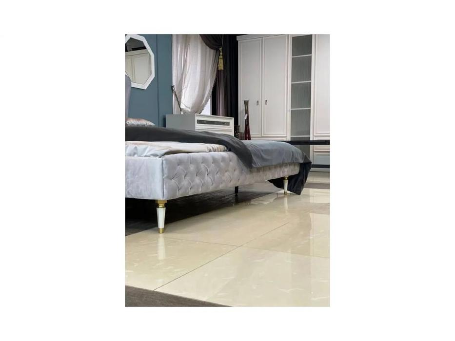 Dogtas кровать двуспальная 180х200 (серый) Lorenta