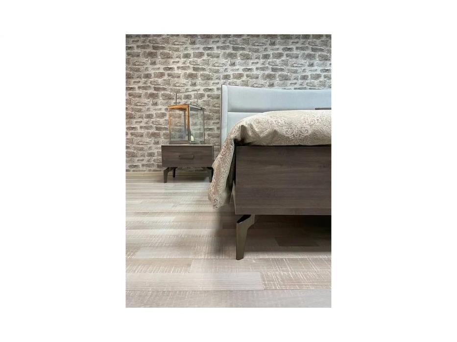 Dogtas кровать двуспальная 180х200 (серый) Piero