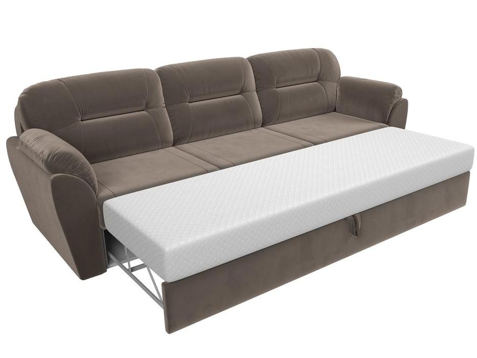 Лига Диванов диван-кровать  (коричневый) Бостон